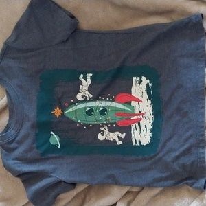 Christmas in space shirt